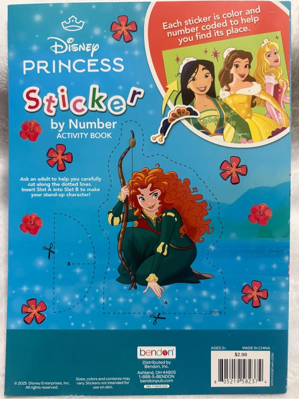 Disney Moana Easter Sticker Activity Book, 12-pages